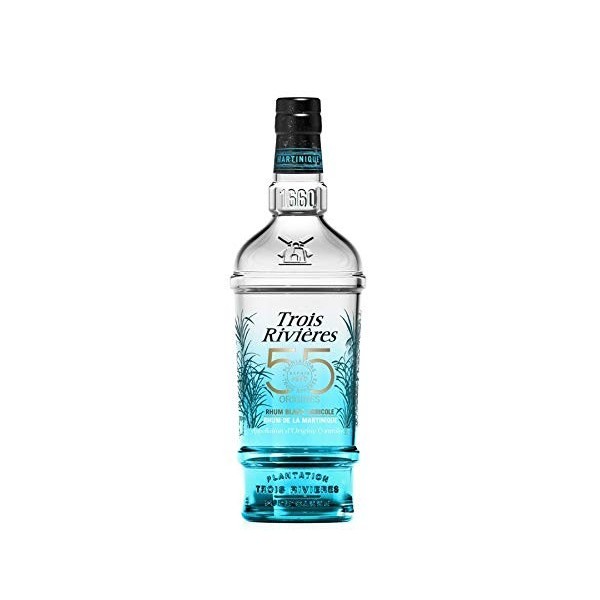 TROIS RIVIERES 55 ORIGINES rhum blanc agricole 55% 70cl, 700 milliliters