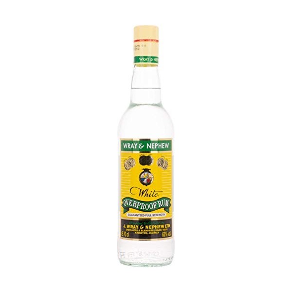 Wray and Nephew Rum 70 cl, 63% vol - White Overproof Jamaica Rum