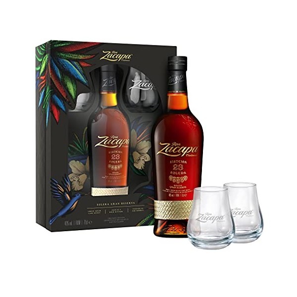Ron Zacapa - Centenario 23 Sistema Glass Pack - - 23 year old Rum