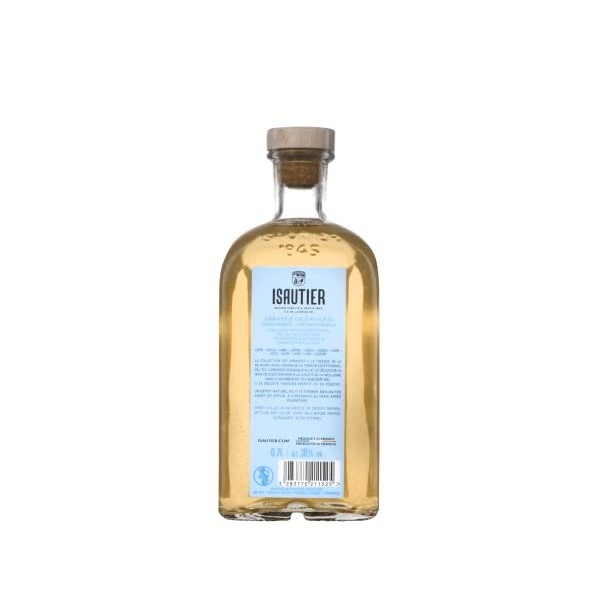 ISAUTIER Océanique Coco Vanille - Rhum arrangé - 30% Alcool - Origine : Réunion - Bouteille 70 cl