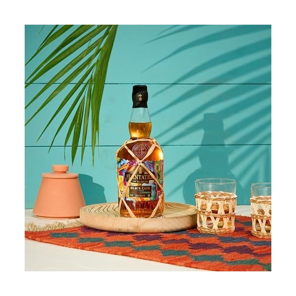 PLANTATION RUM Black Cask Barbade/Venezuela - Rhum - 40% Alcool - Origine : Barbade/Venezuela - Bouteille de 70cl