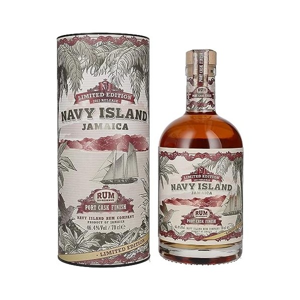 Navy Island Rum Port Cask Finish 46,4% Vol. 0,7l in Giftbox