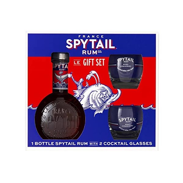 Coffret Spytail Ginger Cognac Barrel + 2 Verres