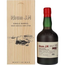 Rhum J.M Single Barrel Agricole Hors DÂge 1999 43,6% Vol. 0,5l in Holzkiste