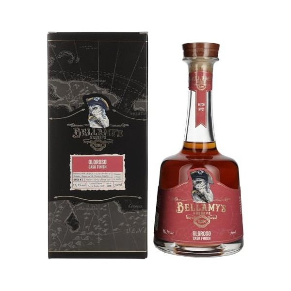 Bellamys Reserve Rum OLOROSO CASK FINISH 44,3% Vol. 0,7l in Giftbox