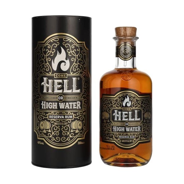 Hell or High Water Reserva Rum 40% Vol. 0,7l in Giftbox