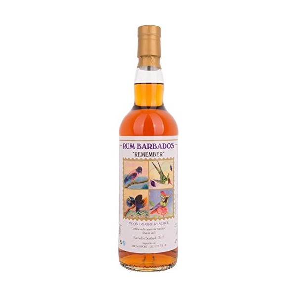 Moon Import Reserve REMEMBER Rum Barbados Patent and Pot Still 2022 45% Vol. 0,7l in Giftbox