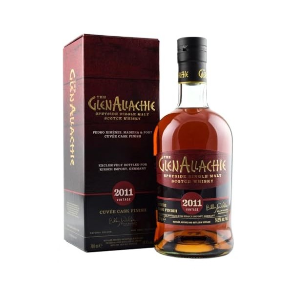 The GlenAllachie CUVÉE CASK FINISH Vintage 2011 54,9% Vol. 0,7l in Giftbox