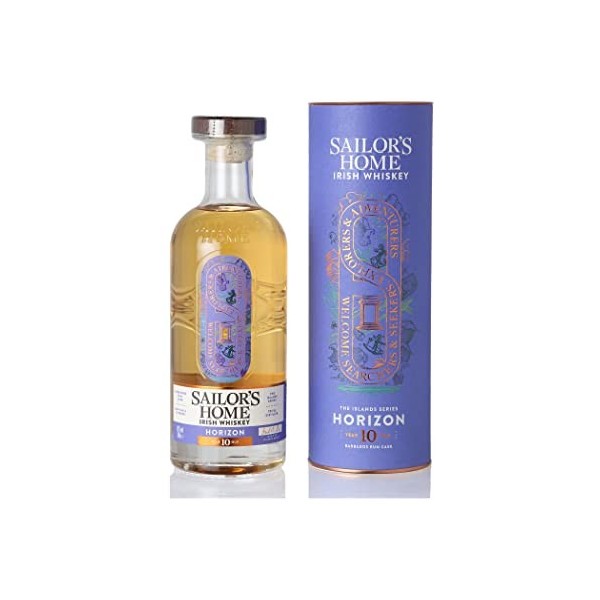 Sailors Home HORIZON 10 Years Old Rum Cask Finish 43% Vol. 0,7l in Giftbox