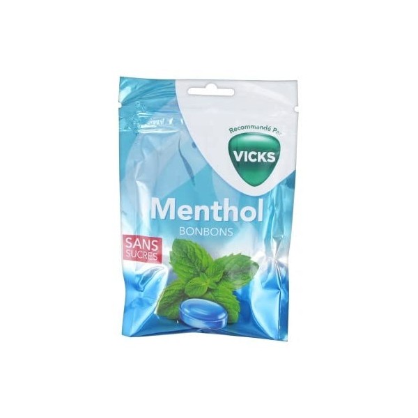 Vicks Bonbons au Menthol 72 g