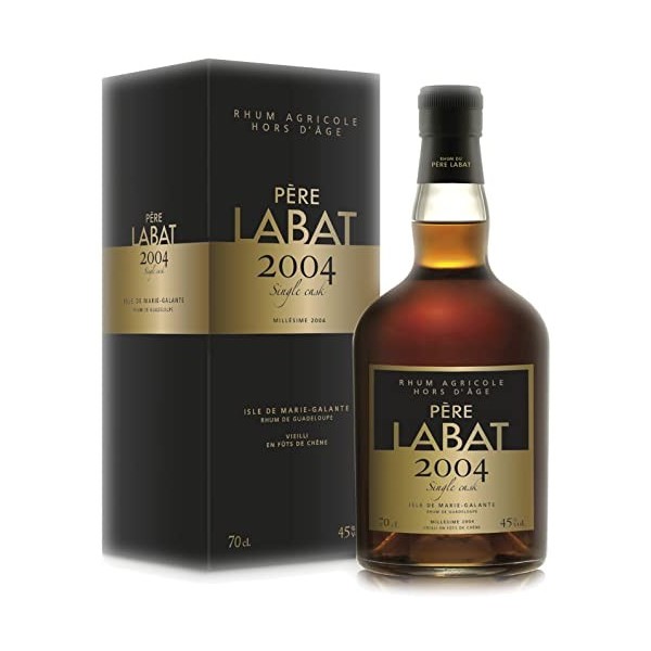 Rhum - Père Labat - Millésime 2004 Ambré