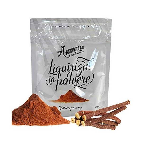 Réglisse Amarelli - Réglisse en poudre - 100 g