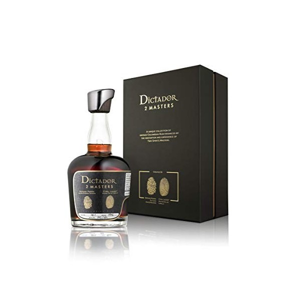 Dictador Rum 2Masters Lec. Briant 1978 41,2% 2nd, 1 x 0,7