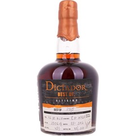 Dictador BEST OF 1975 ALTISIMO Colombian Rum Limited Release 45% Vol. 0,7l
