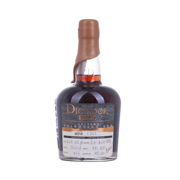 Dictador BEST OF 1979 EXTREMO Colombian Rum Limited Release 42% Vol. 0,7l