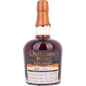Dictador BEST OF APASIONADO Colombian Rum 37YO/260917/EX-P115 41% Vol. 0,7l
