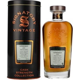 Signatory Vintage CAPERDONICH 20 Years Old Cask Strength 2000 56,4% Vol. 0,7l in Tinbox