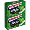 Hollywood Chewing-gums style chlorophylle, parfum menthe verte, sans sucre - Les 4 paquets