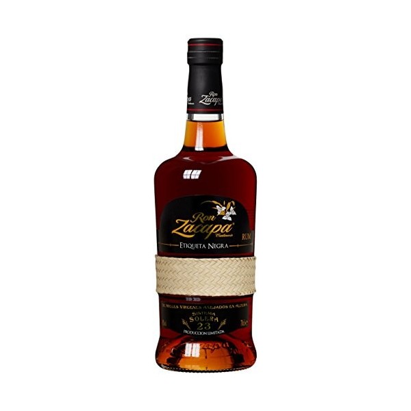 Ron Zacapa Centenario ETIQUETA NEGRA 23 Sistema Solera 43% Vol. 0,7l in Giftbox