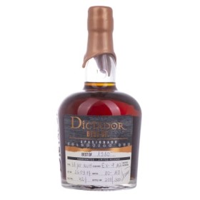 Dictador BEST OF 1980 APASIONADO Colombian Rum 37YO/260917/EX-P112 42% Vol. 0,7l