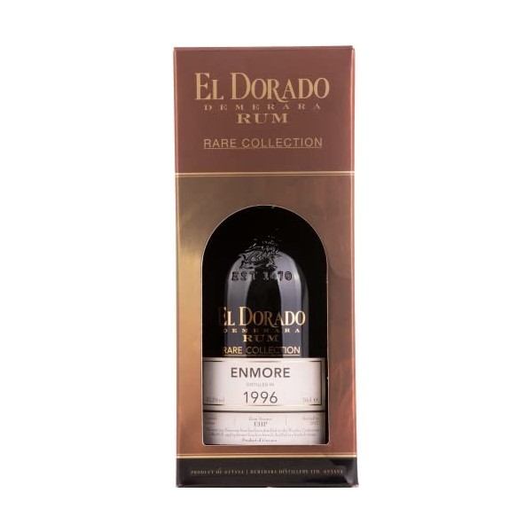 El Dorado ENMORE Demerara Rum RARE COLLECTION Limited Release 1996 57,2% Vol. 0,7l in Giftbox