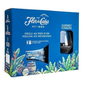 Coffret Flor de Caña 12 ans - Rhum Vieux - Nicaragua - 40% - 70 cl