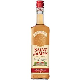 Saint James Rhum Paille - Rhum Agricole 70cl & St. James Rhum Blanc Agricole - Pure Canne - 70 cl