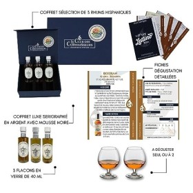 Le Ptit Latino - Coffret Dégustation Rhum Hispanique 3 x 40ml - Le Club Des Connaisseurs