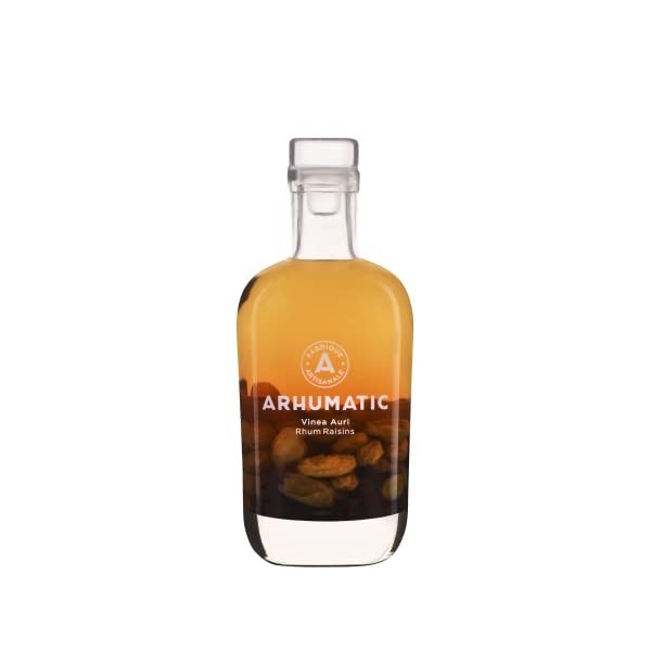 ARHUMATIC Rhum Raisins Vinea Auri - Punch au Rhum - 30% Alcool - Origine : France - Bouteille 35 cl