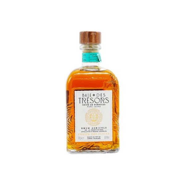 Baie des Trésors – Fruits des Pluies – Rhum agricole ESB - 50° - 70cL