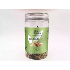 Rue Des Plantes - Rhum arrangé bois bandé 50g - arômes de cannelle, gingembre et citronnelle