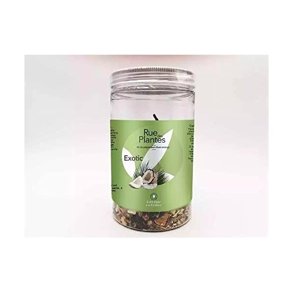 RUE DES PLANTES - Kit de préparation pour rhum arrangé exotic 50g