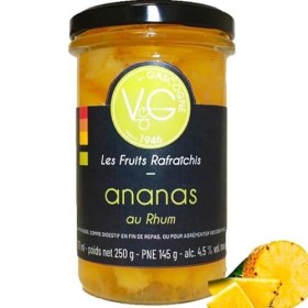 Ananas au rhum