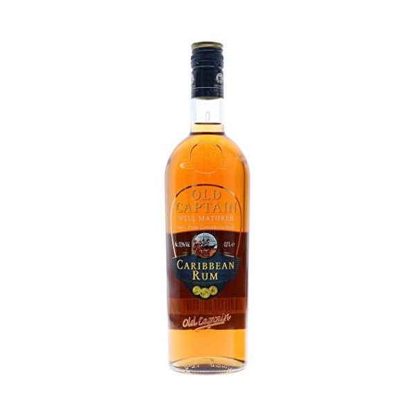 Old Captain Brown Rum 0,70L 37,50% Vol. 