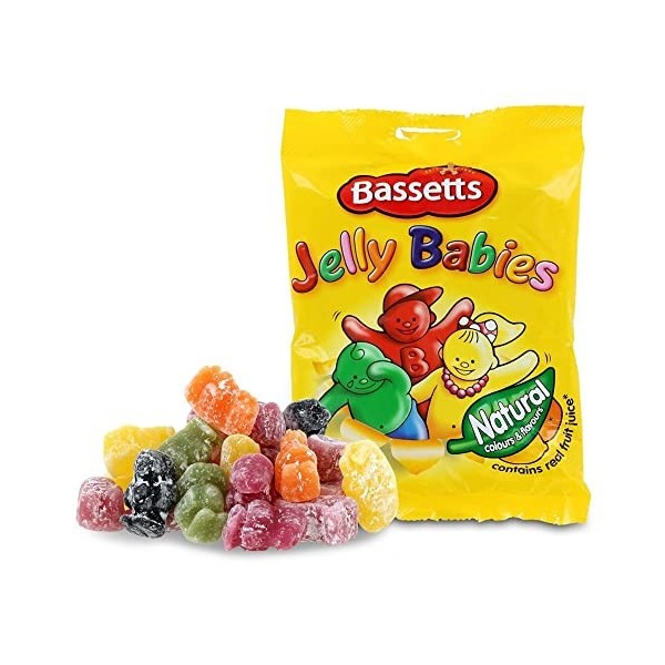 Maynards Bassetts Bonbons de Gelée Sachet de 189 g