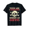 Tous les chemins mènent au Rhum Humour Rum Cocktail Papa T-Shirt