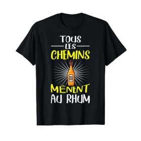 Rhum Alcool Cocktails et Mojito | Humour Beauf Apero T-Shirt