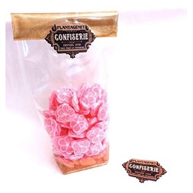 Bonbons naturels à la rose - Fabriqués à La Cité des Roses - Doué La Fontaine sachet 150g