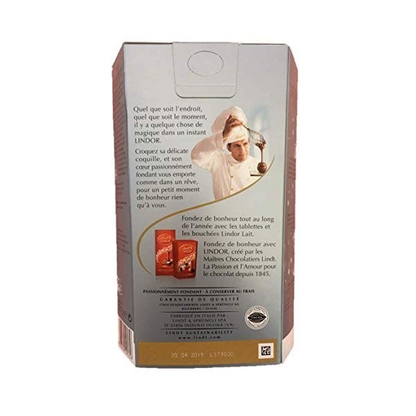 Lindt Lindor Edition de Noël Cornet 337 g
