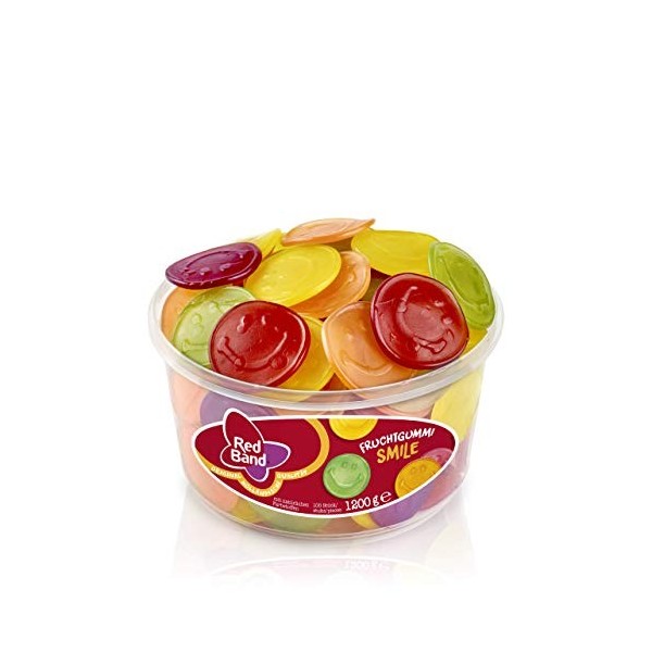 Red Band Fruchtgummi Smile 100 Stück 1,15 kg, 1er Pack 1 x 1.15 kg 