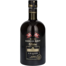 A.H. Riise Royal DANISH NAVY Westindian Bitter 32% Vol. 0,5l