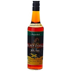 BLACK JAMAÏCA - Rhum de Jamaïque - 38 % Alcool - Origine : Jamaïque - Bouteille de 70 cl