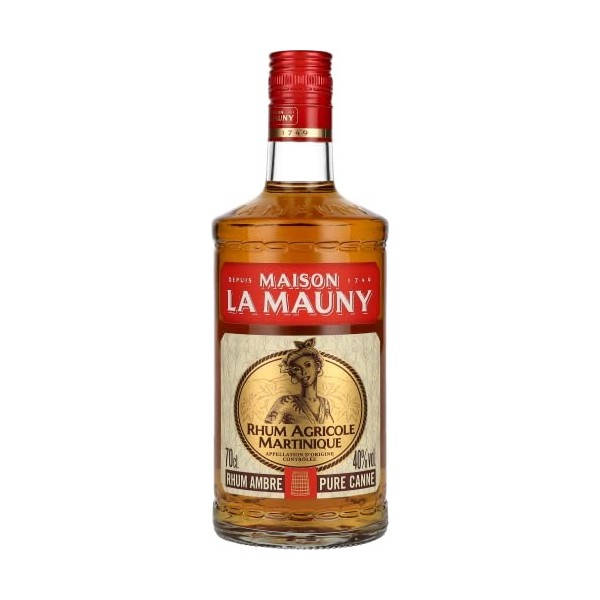 La Mauny La Mauny 1749 Rhum Agricole Ambre 40% Vol. 700 ml