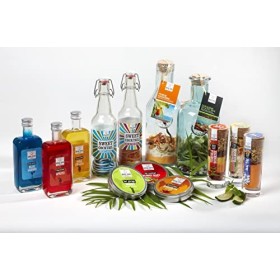 Mélange pour rhum arrangé Paradise Island mix en carafe