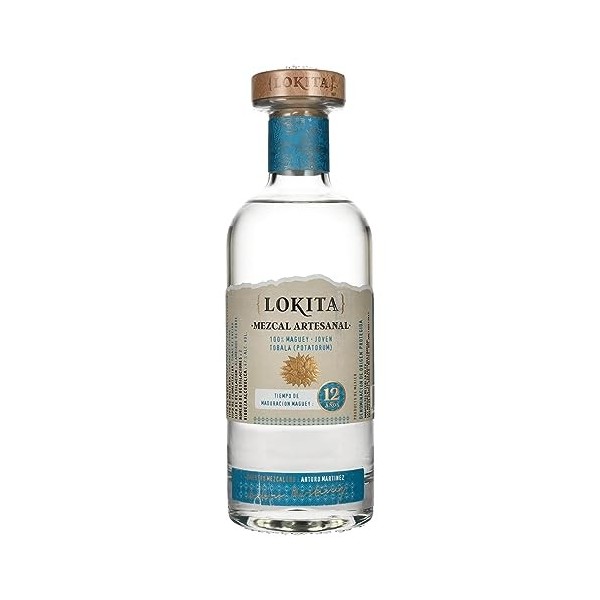 Lokita 12 Años 100% Maguey Mezcal Artesanal 47% Vol. 0,7l