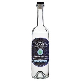 Topanito Mezcal Artesanal Blanco 100% Maguey Madre Cuishe 49% Vol. 0,7l
