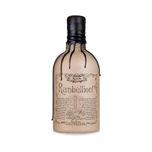 ABLEFORTHS - Rumbullion! - Boisson spiritueuse à base de Rhum - 42,6% Alcool - Origine : Angleterre - Bouteille 70 cl
