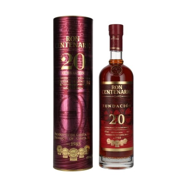 Centenario 20 Ans Fundacion Rhum 70 cl