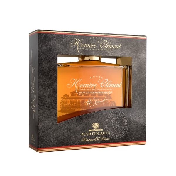 Homére Clément Cuvée Rhum Vieux Agricole Hors DÂge 44% Vol. 0,7l in Giftbox