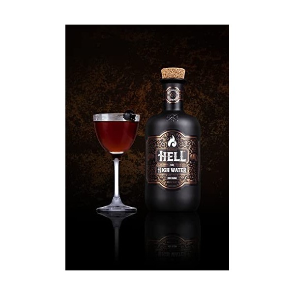 HELL OR HIGH WATER XO RHUM 700ML 40°